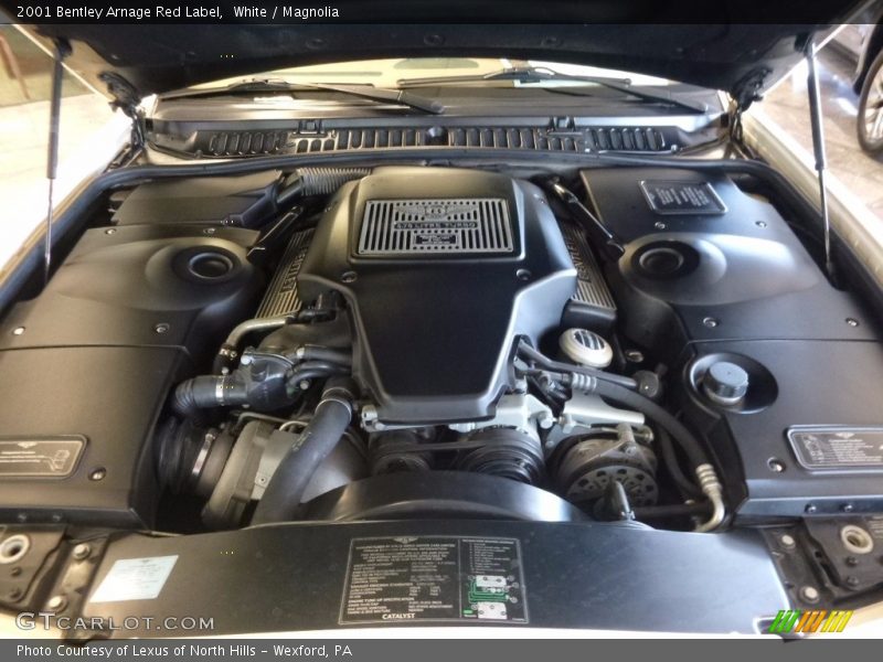 White / Magnolia 2001 Bentley Arnage Red Label