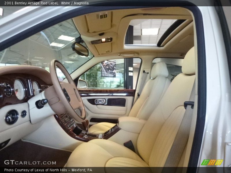 White / Magnolia 2001 Bentley Arnage Red Label