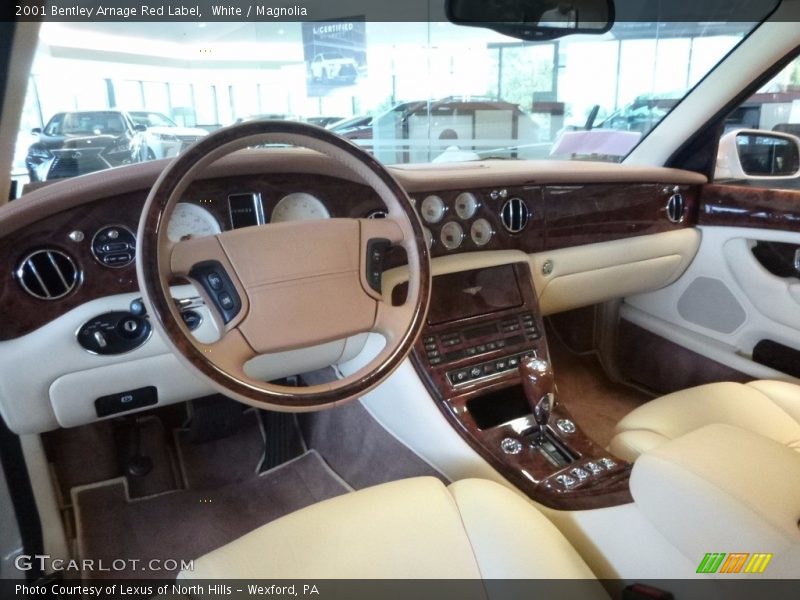 White / Magnolia 2001 Bentley Arnage Red Label