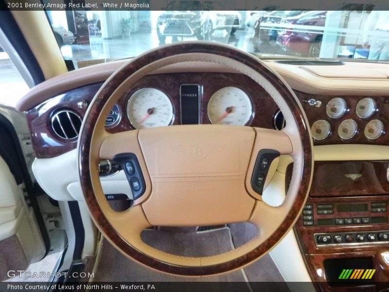 White / Magnolia 2001 Bentley Arnage Red Label
