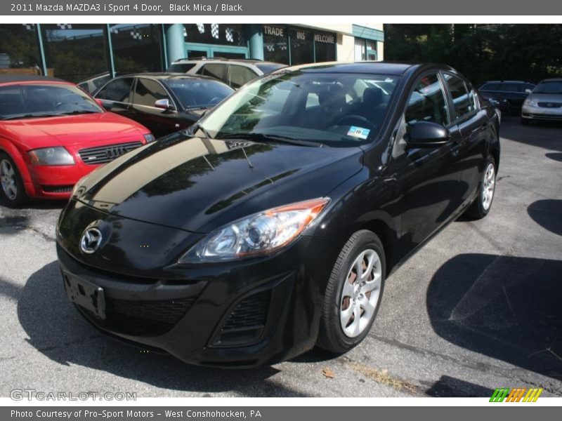 Black Mica / Black 2011 Mazda MAZDA3 i Sport 4 Door