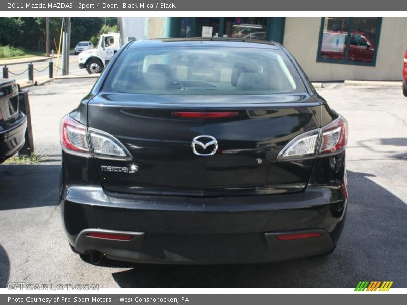 Black Mica / Black 2011 Mazda MAZDA3 i Sport 4 Door