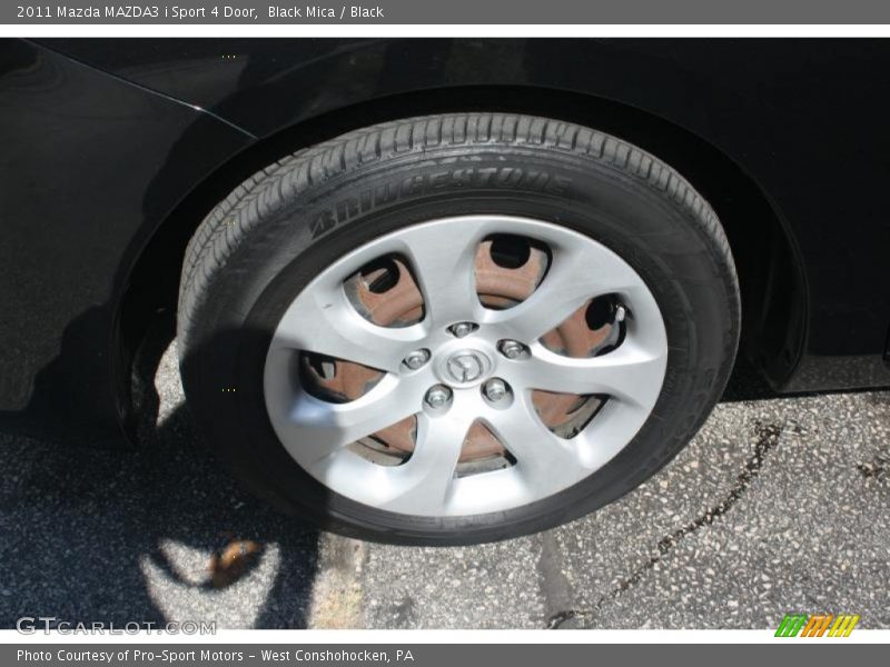 Black Mica / Black 2011 Mazda MAZDA3 i Sport 4 Door