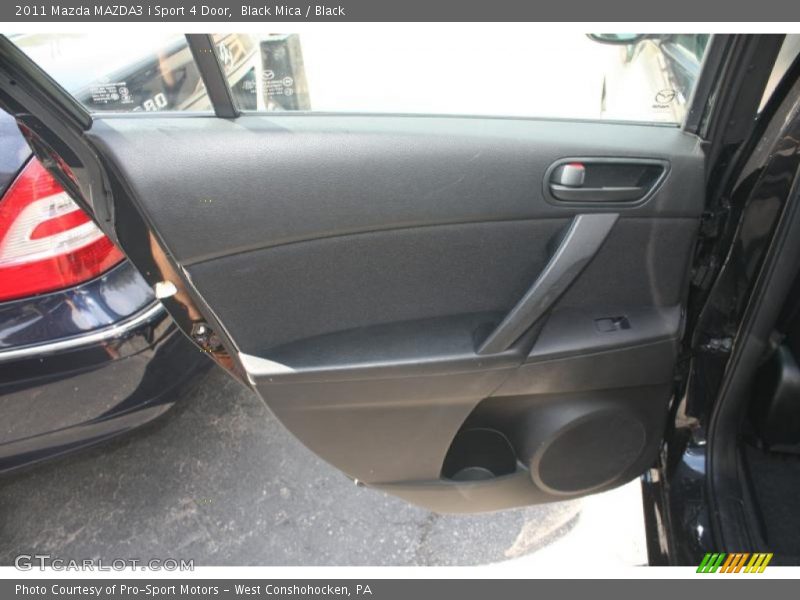 Black Mica / Black 2011 Mazda MAZDA3 i Sport 4 Door