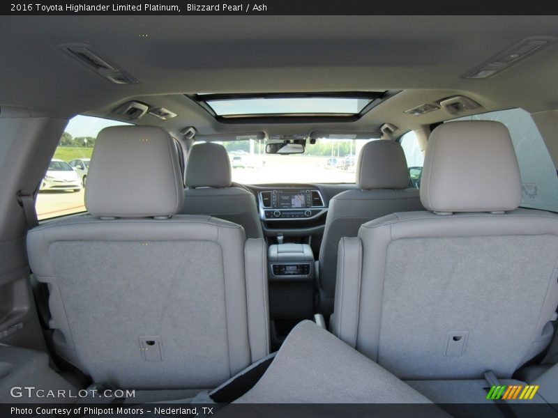 Blizzard Pearl / Ash 2016 Toyota Highlander Limited Platinum