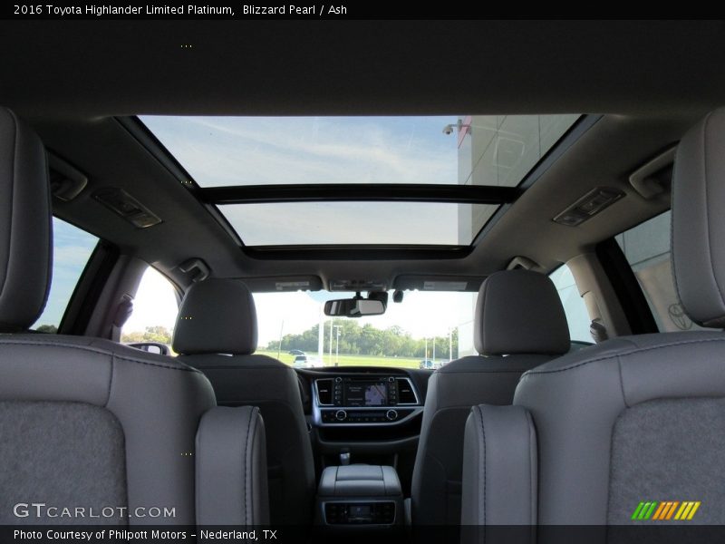 Blizzard Pearl / Ash 2016 Toyota Highlander Limited Platinum