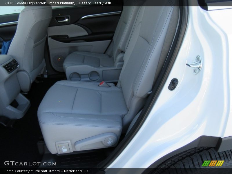 Blizzard Pearl / Ash 2016 Toyota Highlander Limited Platinum