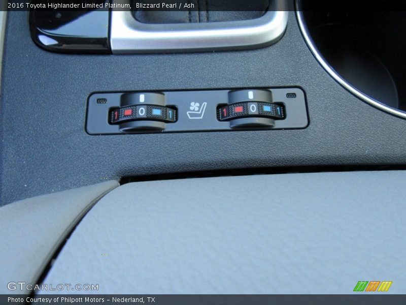 Blizzard Pearl / Ash 2016 Toyota Highlander Limited Platinum