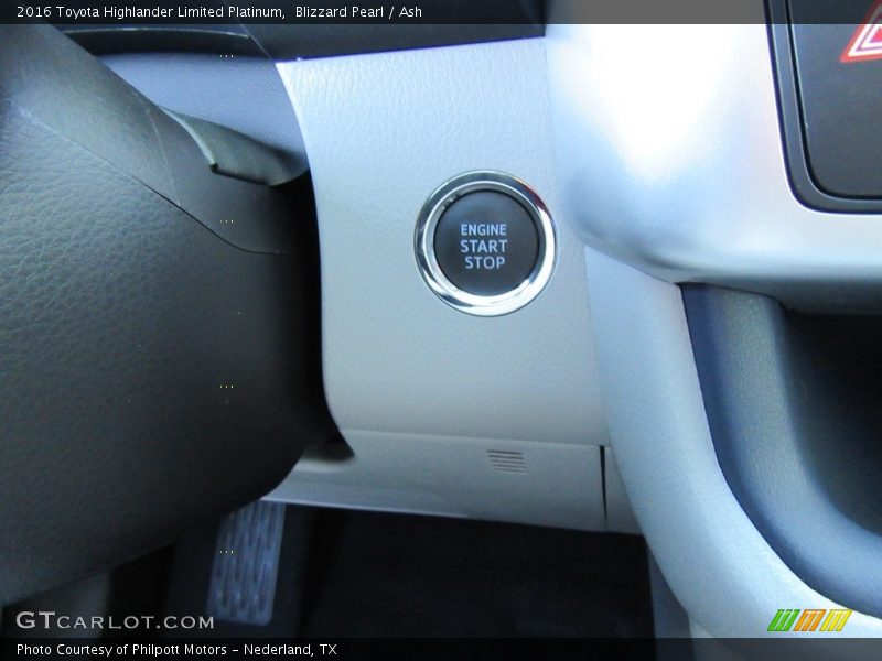 Blizzard Pearl / Ash 2016 Toyota Highlander Limited Platinum