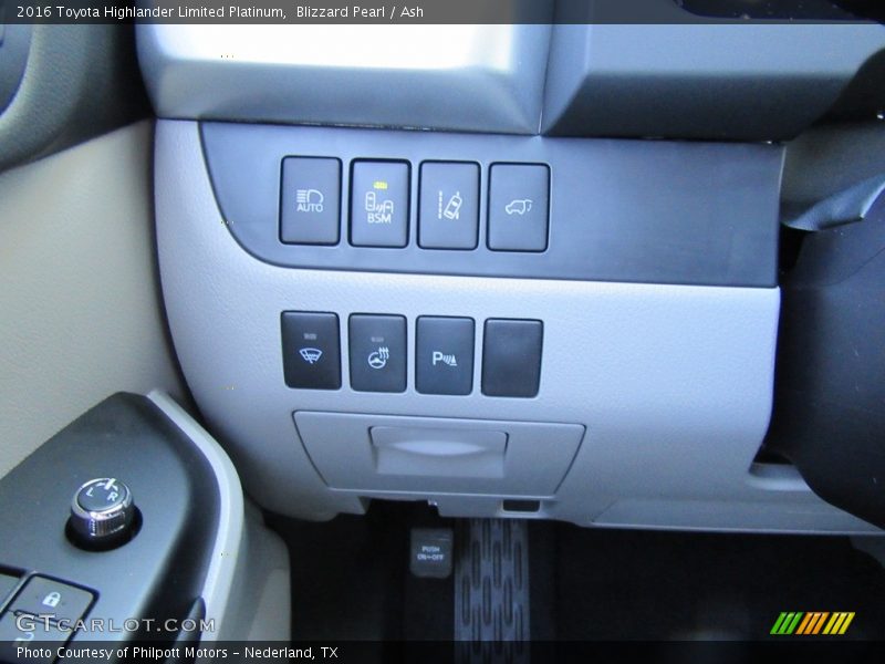 Blizzard Pearl / Ash 2016 Toyota Highlander Limited Platinum