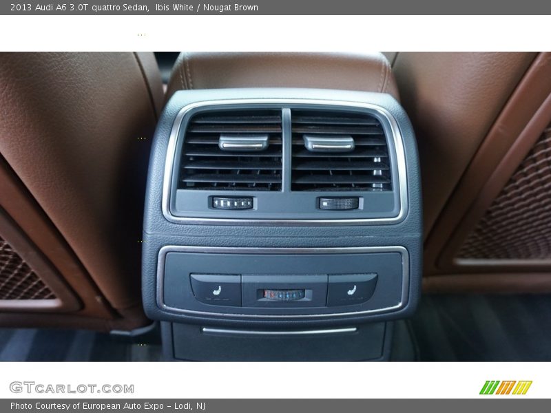 Ibis White / Nougat Brown 2013 Audi A6 3.0T quattro Sedan