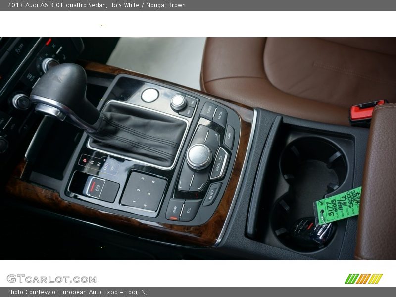 Ibis White / Nougat Brown 2013 Audi A6 3.0T quattro Sedan