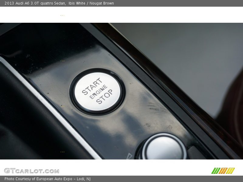 Ibis White / Nougat Brown 2013 Audi A6 3.0T quattro Sedan