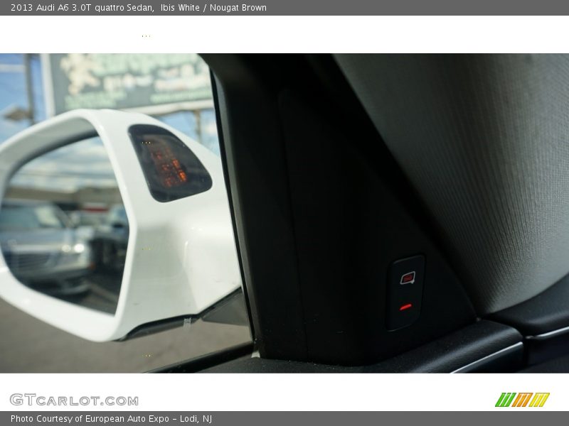 Ibis White / Nougat Brown 2013 Audi A6 3.0T quattro Sedan