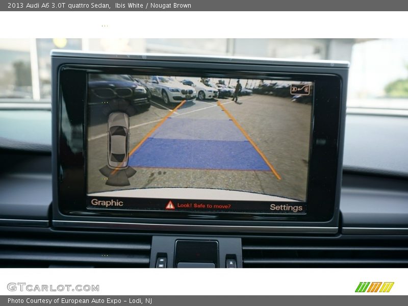 Ibis White / Nougat Brown 2013 Audi A6 3.0T quattro Sedan