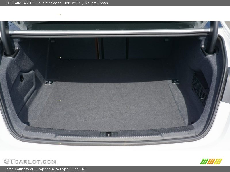 Ibis White / Nougat Brown 2013 Audi A6 3.0T quattro Sedan