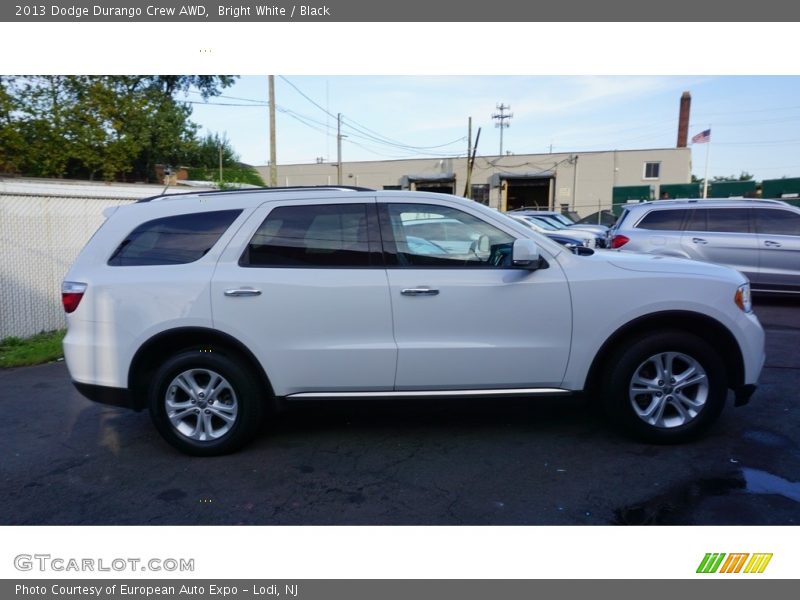 Bright White / Black 2013 Dodge Durango Crew AWD