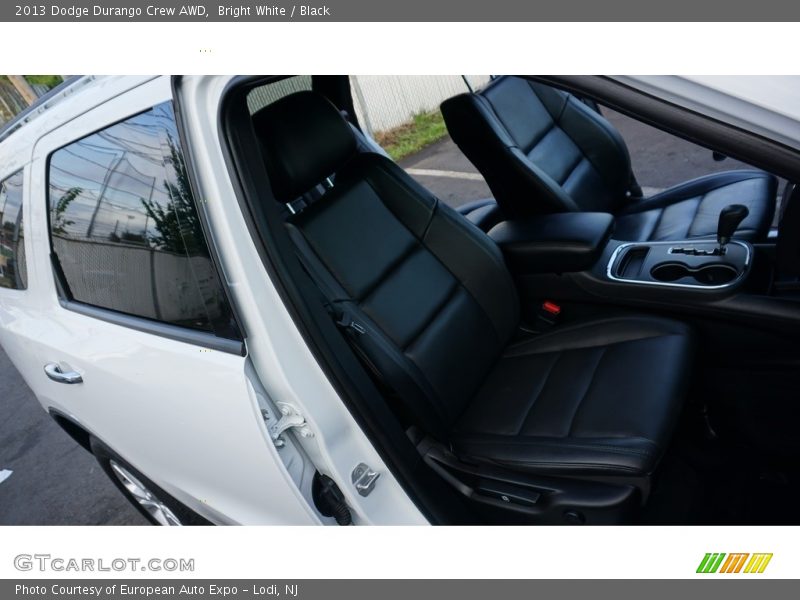 Bright White / Black 2013 Dodge Durango Crew AWD