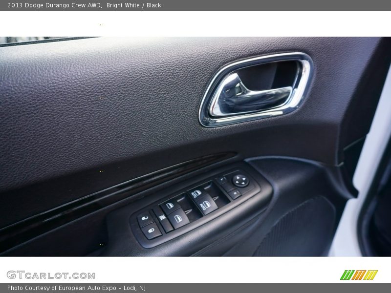 Bright White / Black 2013 Dodge Durango Crew AWD