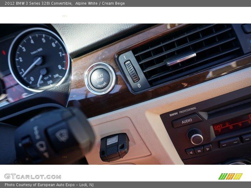 Alpine White / Cream Beige 2012 BMW 3 Series 328i Convertible