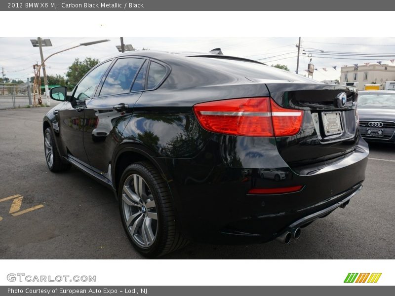 Carbon Black Metallic / Black 2012 BMW X6 M