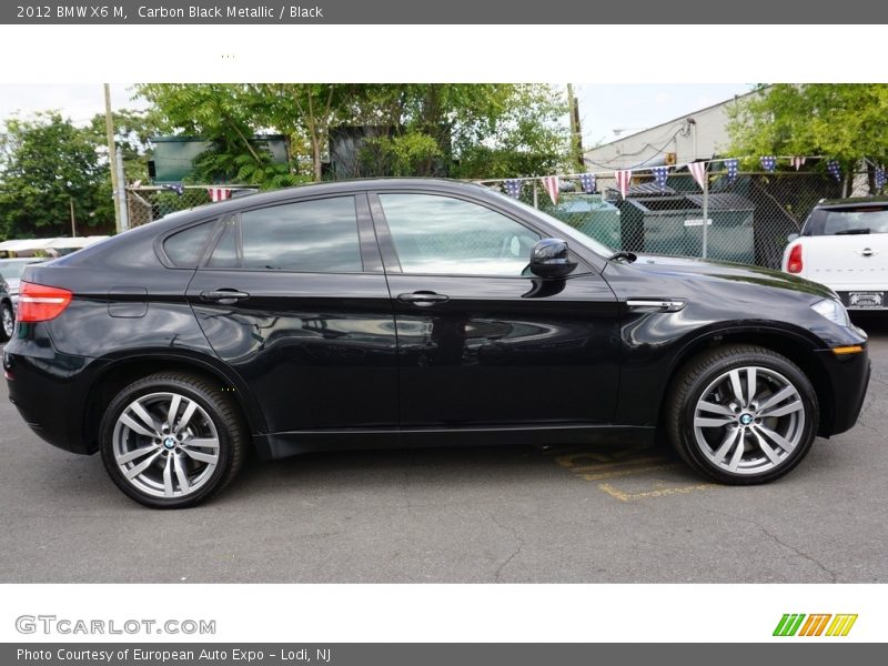 Carbon Black Metallic / Black 2012 BMW X6 M