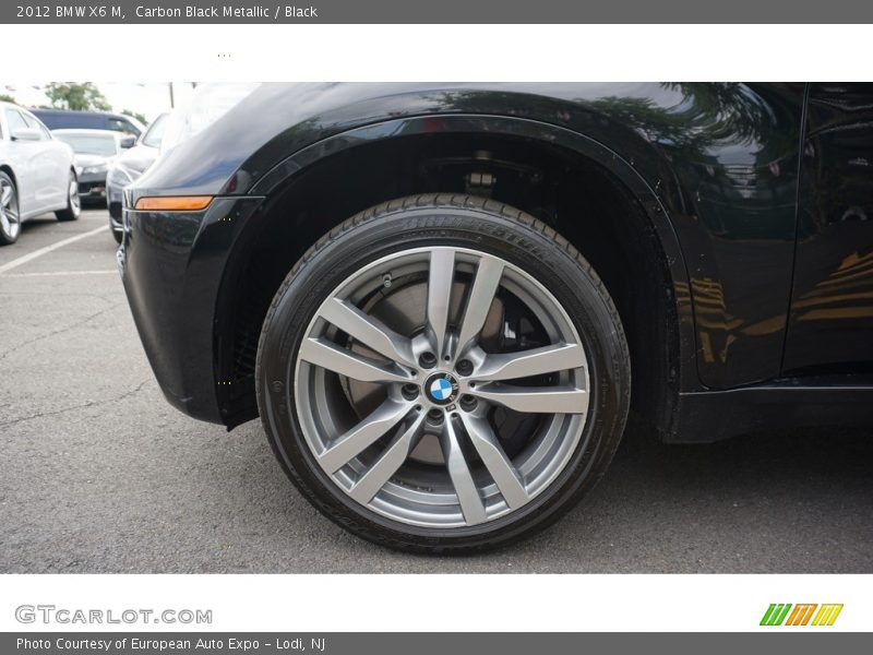 Carbon Black Metallic / Black 2012 BMW X6 M