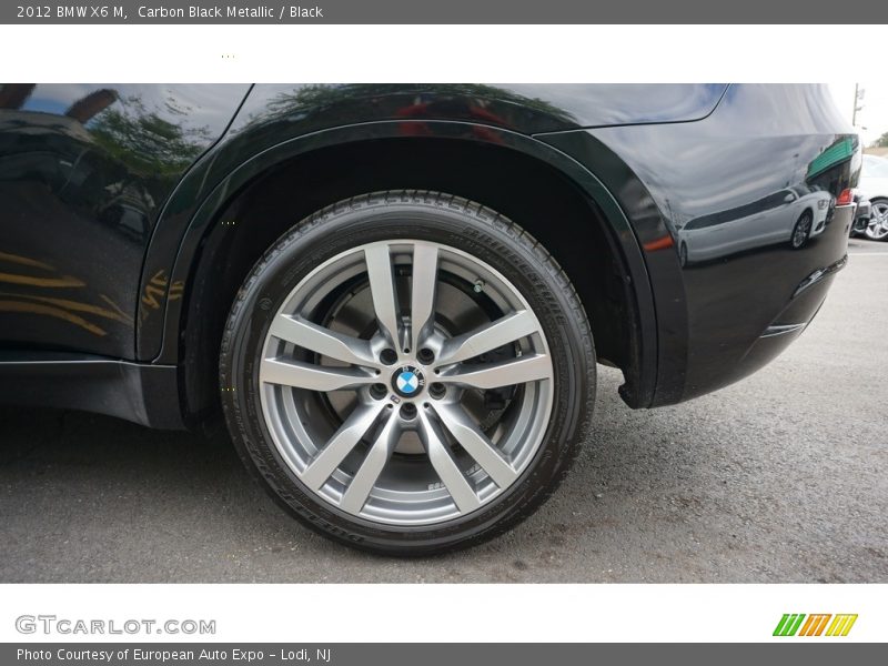 Carbon Black Metallic / Black 2012 BMW X6 M