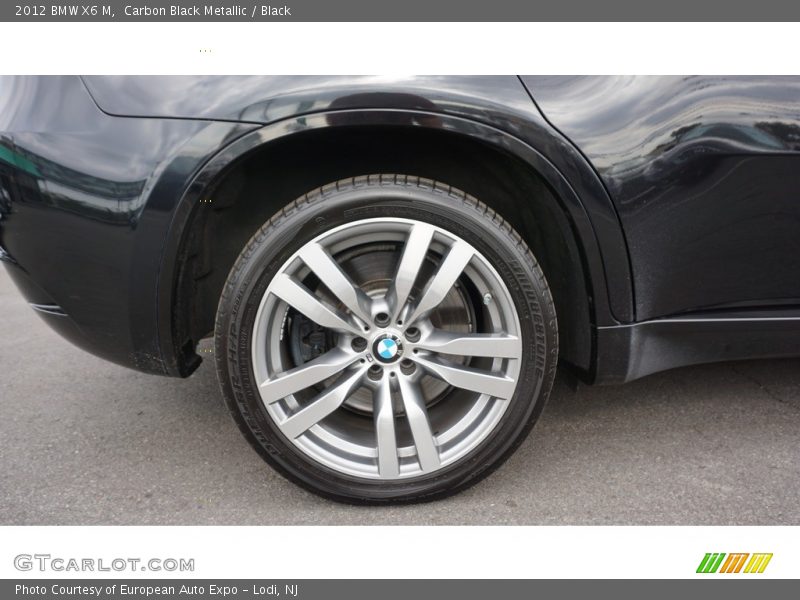 Carbon Black Metallic / Black 2012 BMW X6 M