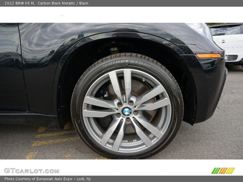 Carbon Black Metallic / Black 2012 BMW X6 M