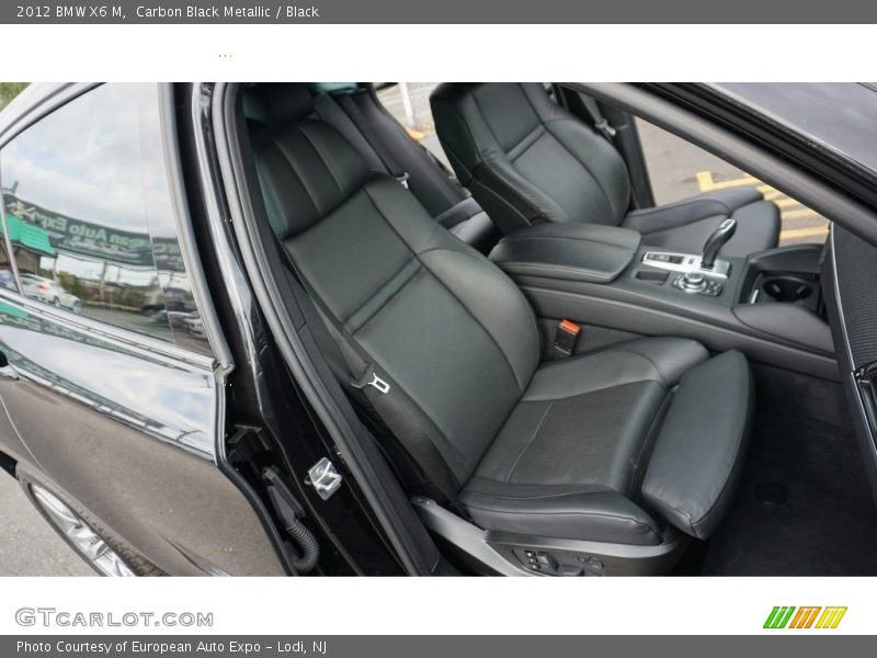 Carbon Black Metallic / Black 2012 BMW X6 M