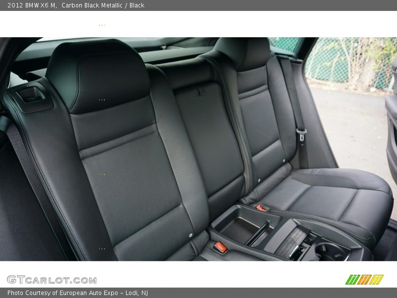 Carbon Black Metallic / Black 2012 BMW X6 M