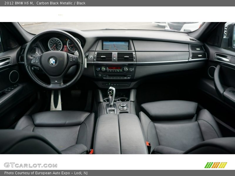 Carbon Black Metallic / Black 2012 BMW X6 M