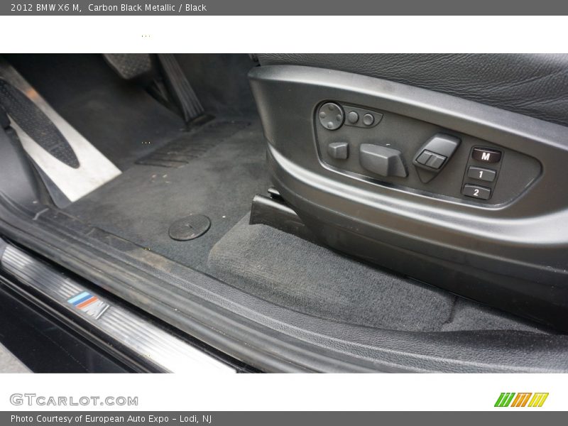 Carbon Black Metallic / Black 2012 BMW X6 M