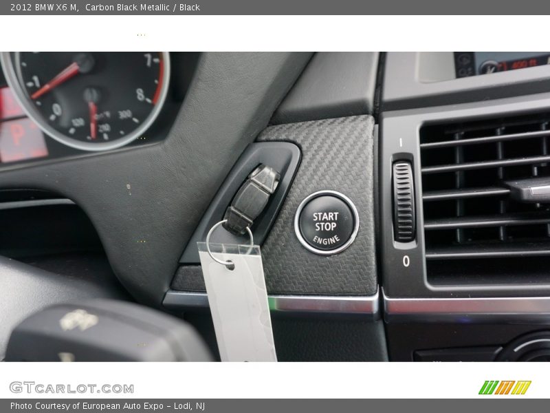 Carbon Black Metallic / Black 2012 BMW X6 M