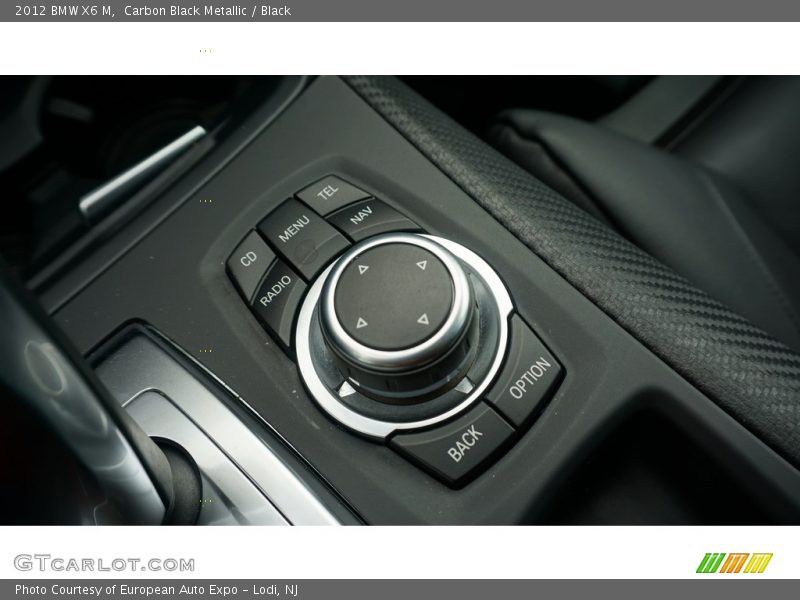 Carbon Black Metallic / Black 2012 BMW X6 M