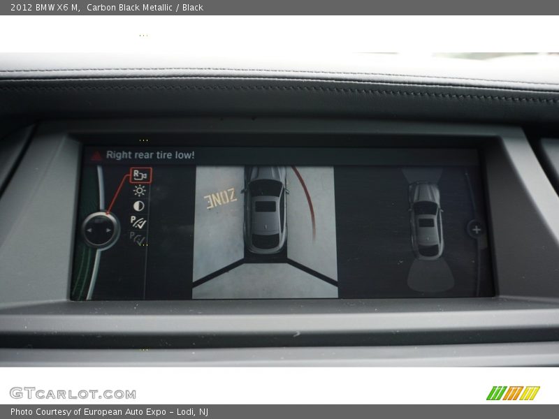 Carbon Black Metallic / Black 2012 BMW X6 M