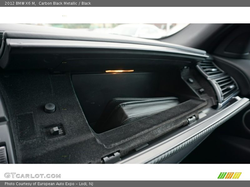 Carbon Black Metallic / Black 2012 BMW X6 M