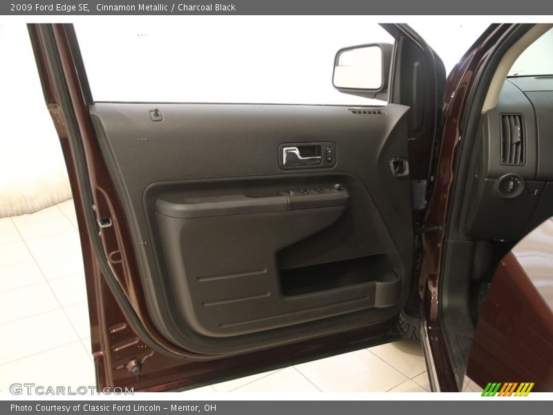 Cinnamon Metallic / Charcoal Black 2009 Ford Edge SE