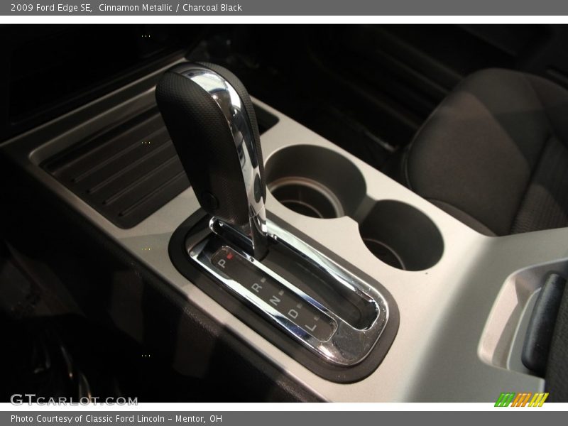 Cinnamon Metallic / Charcoal Black 2009 Ford Edge SE