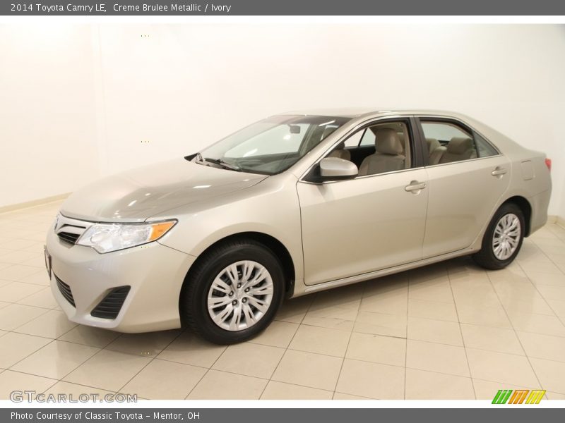 Creme Brulee Metallic / Ivory 2014 Toyota Camry LE