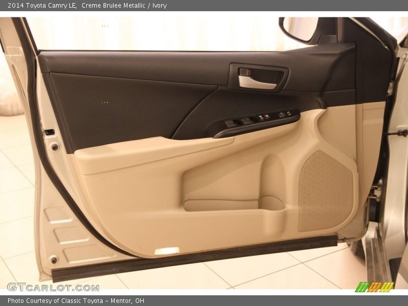 Creme Brulee Metallic / Ivory 2014 Toyota Camry LE