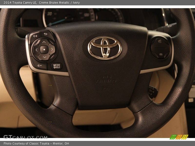 Creme Brulee Metallic / Ivory 2014 Toyota Camry LE