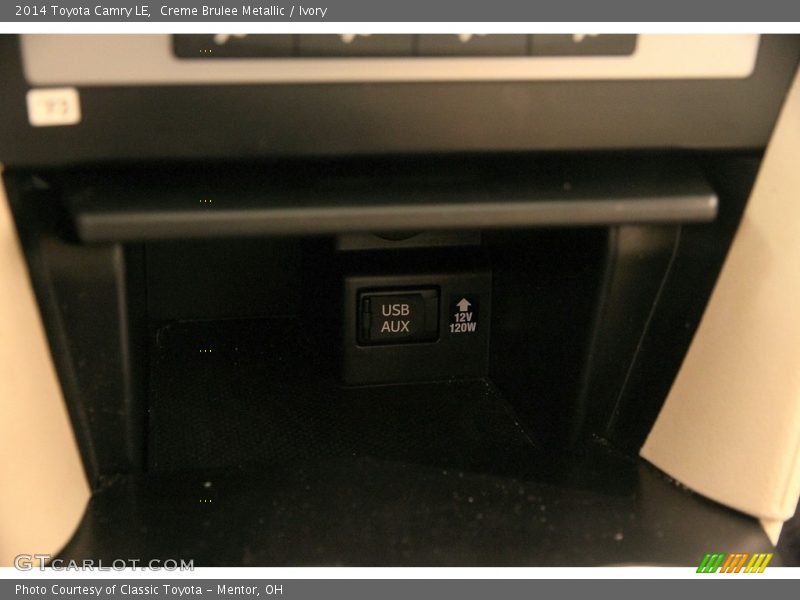 Creme Brulee Metallic / Ivory 2014 Toyota Camry LE