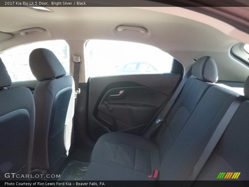 Rear Seat of 2017 Rio LX 5 Door