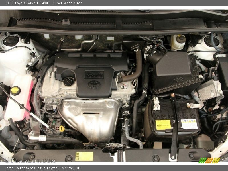 Super White / Ash 2013 Toyota RAV4 LE AWD