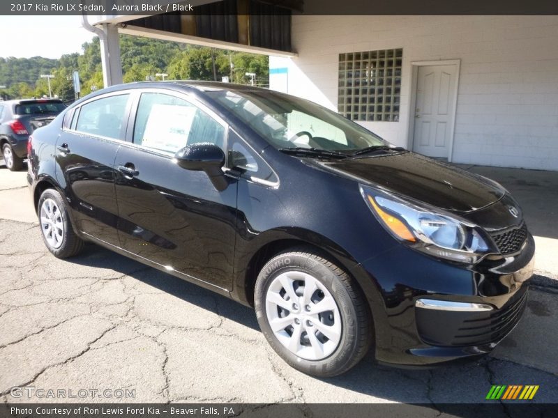 Front 3/4 View of 2017 Rio LX Sedan