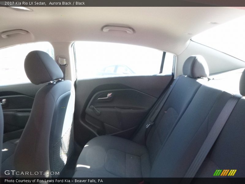 Aurora Black / Black 2017 Kia Rio LX Sedan