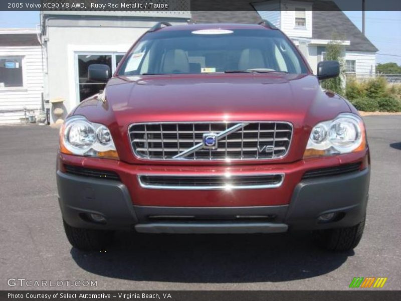 Ruby Red Metallic / Taupe 2005 Volvo XC90 V8 AWD