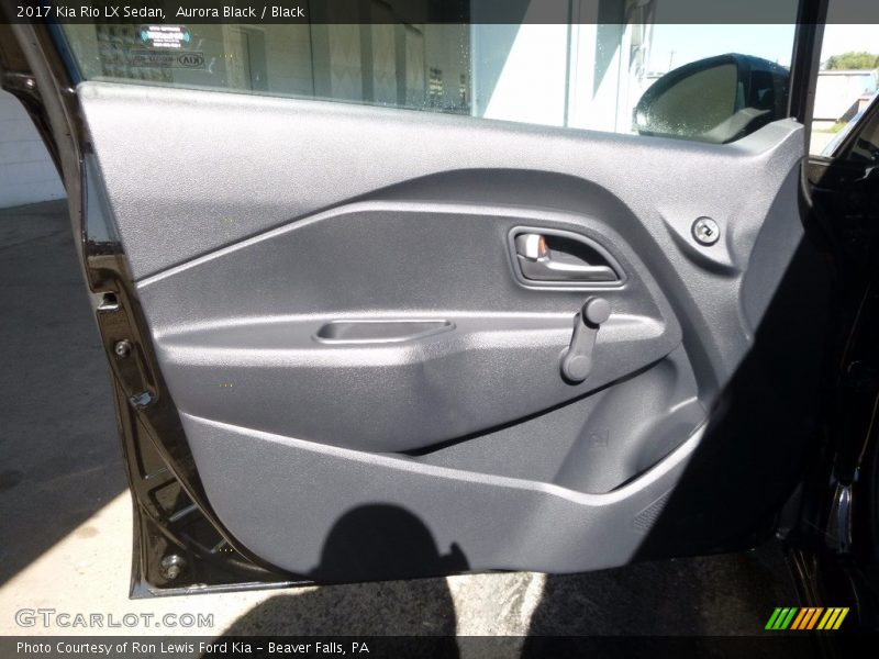 Aurora Black / Black 2017 Kia Rio LX Sedan